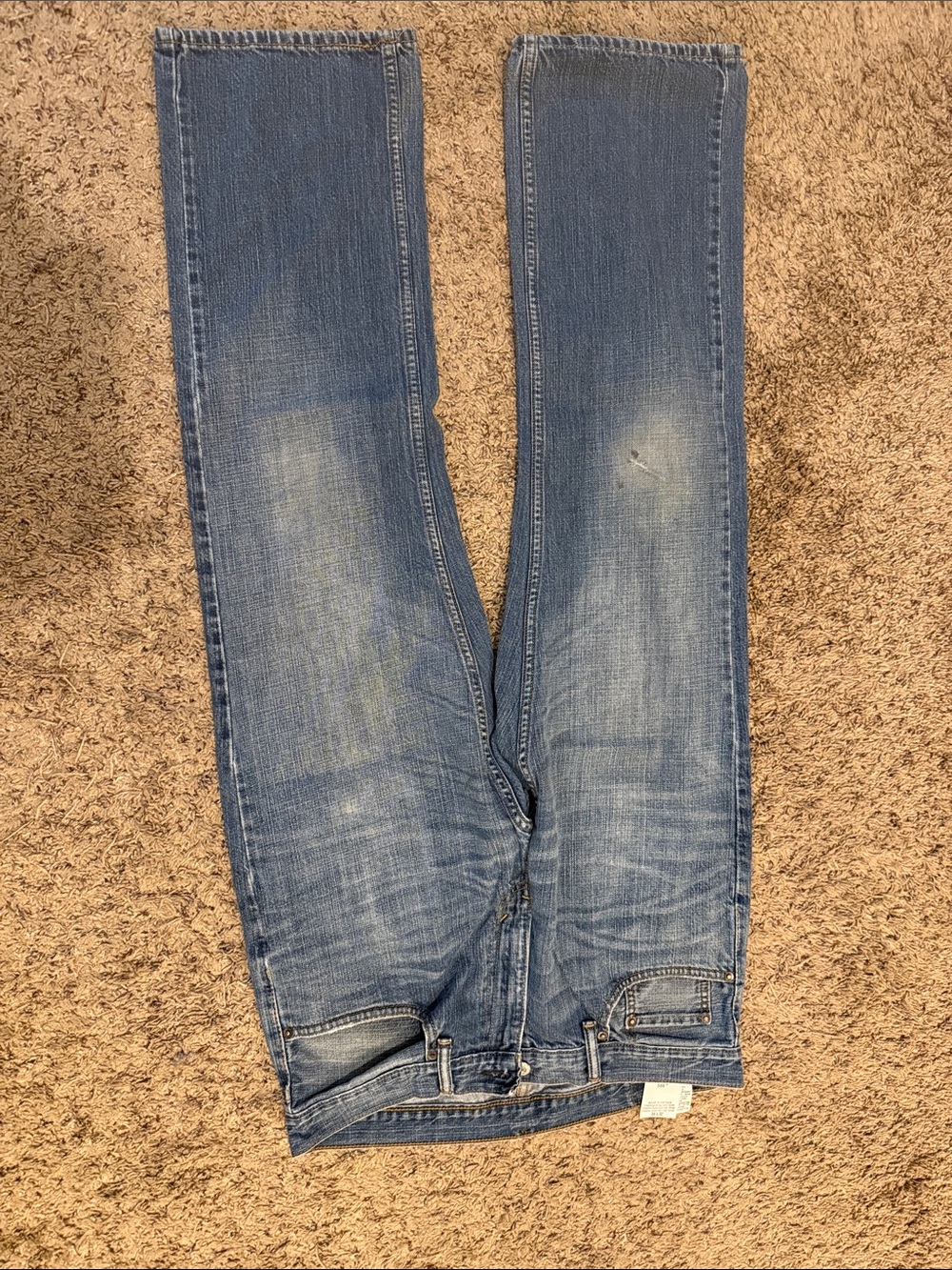 Levi's Men's Faded Blue Bootcut Jeans